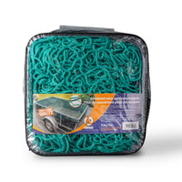 Trailer Net 1,6 × 3 m – knotless cover net with meshes, reinforced edge cord and interwoven elastic