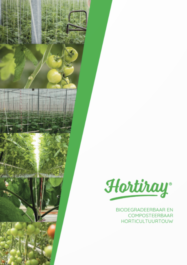 Hortiray, biodegradeerbaar en composteerbaar touw voor serreteelt
