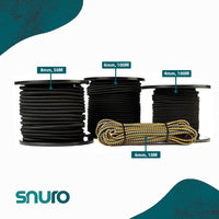 Elastic 6mm – 10m – mix – elastic rope for nets, transport &amp; DIY