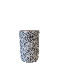 Hoogwaardig elektrisch afrasteringskoord FenceTech 2,5mm – 500 m – 6 geleiders (5 inox + 1 koper) – Lage weerstand 0,40 Ω/m – Ideaal voor lange afrasteringen