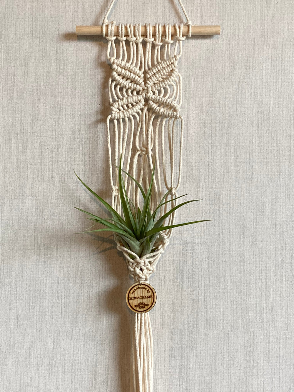 macrame plant hanger 3mm cord Macramétouw 3mm – jumbo XL-rol 800m in 1 stuk – écru – grote projecten – Corbeo