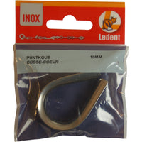 10mm stainless steel pointed sleeve, 1 pc
