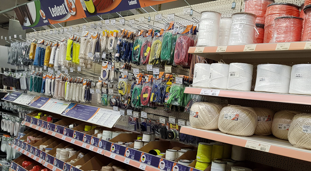 Ledent retailopstelling