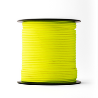 Nylontouw 3mm – 100m – fluogeel – gevlochten fluorescerend koord