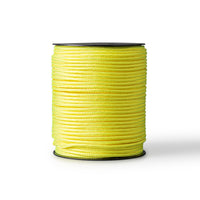 Nylontouw 4mm – 100m – fluogeel – gevlochten fluorescerend koord