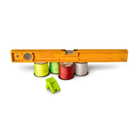 Polyester rope 1mm – fluorescent green – 2x100m – weatherproof &amp; durable