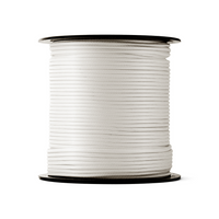 Nylon rope 1 mm – white – 500 meters – braided polyamide mesh cord