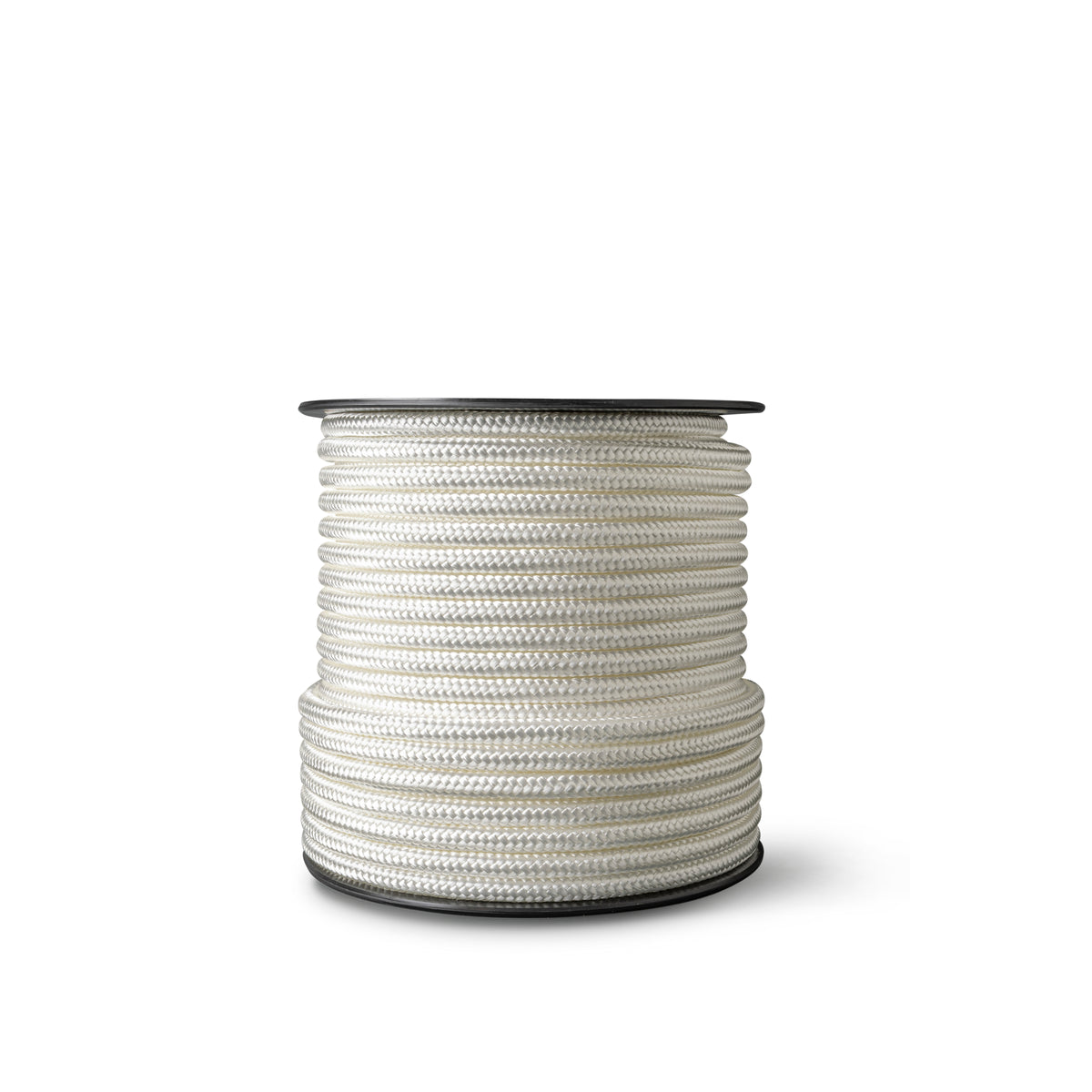 Nylon rope 16mm - white - 100m - braided polyamide cord – Corbeo