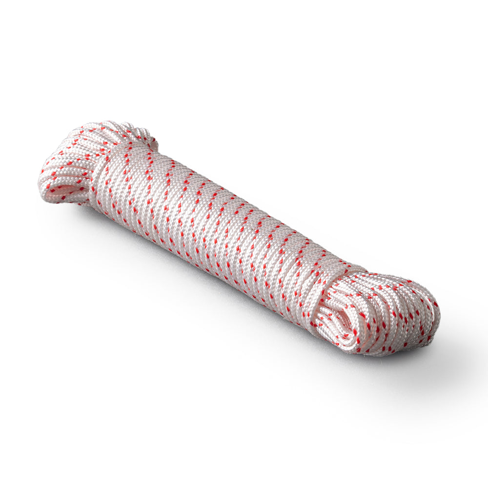 Polyester rope 4mm – 20m – braided moisture-resistant, UV-resistant, and heat-resistant rope