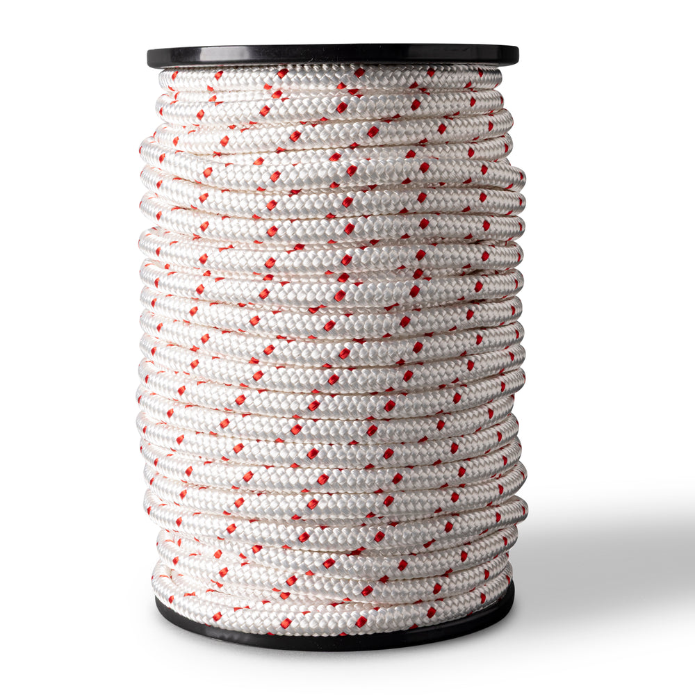Polyester rope 12mm – 65m – braided moisture-resistant, UV-resistant, and heat-resistant rope