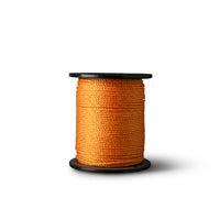 Twisted polypropylene rope 5 mm – 500 meters – orange – on reel