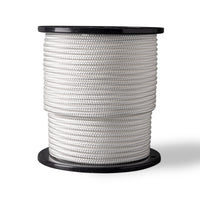 Polypropyleentouw 8mm – 100m – wit – gevlochten lichtgewicht veelzijdig touw