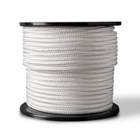 Corde en polypropylène 10mm – 100m – blanche – corde tressée légère polyvalente