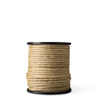 Sisal rope 6mm – 200m – naturally twisted – for cats, animals &amp; decoration