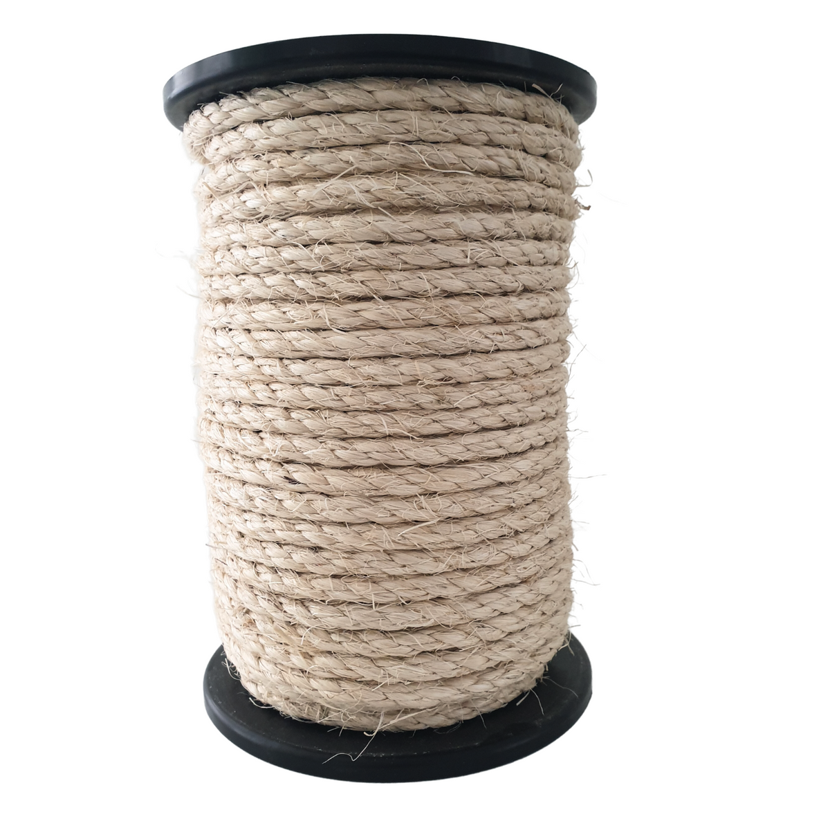 Sisal rope 8mm – 50m – naturally twisted – for cats, animals & dec ...