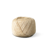 Sisal twine 3mm – 180m – natural 3-wire lashing rope for garden &amp; scouts