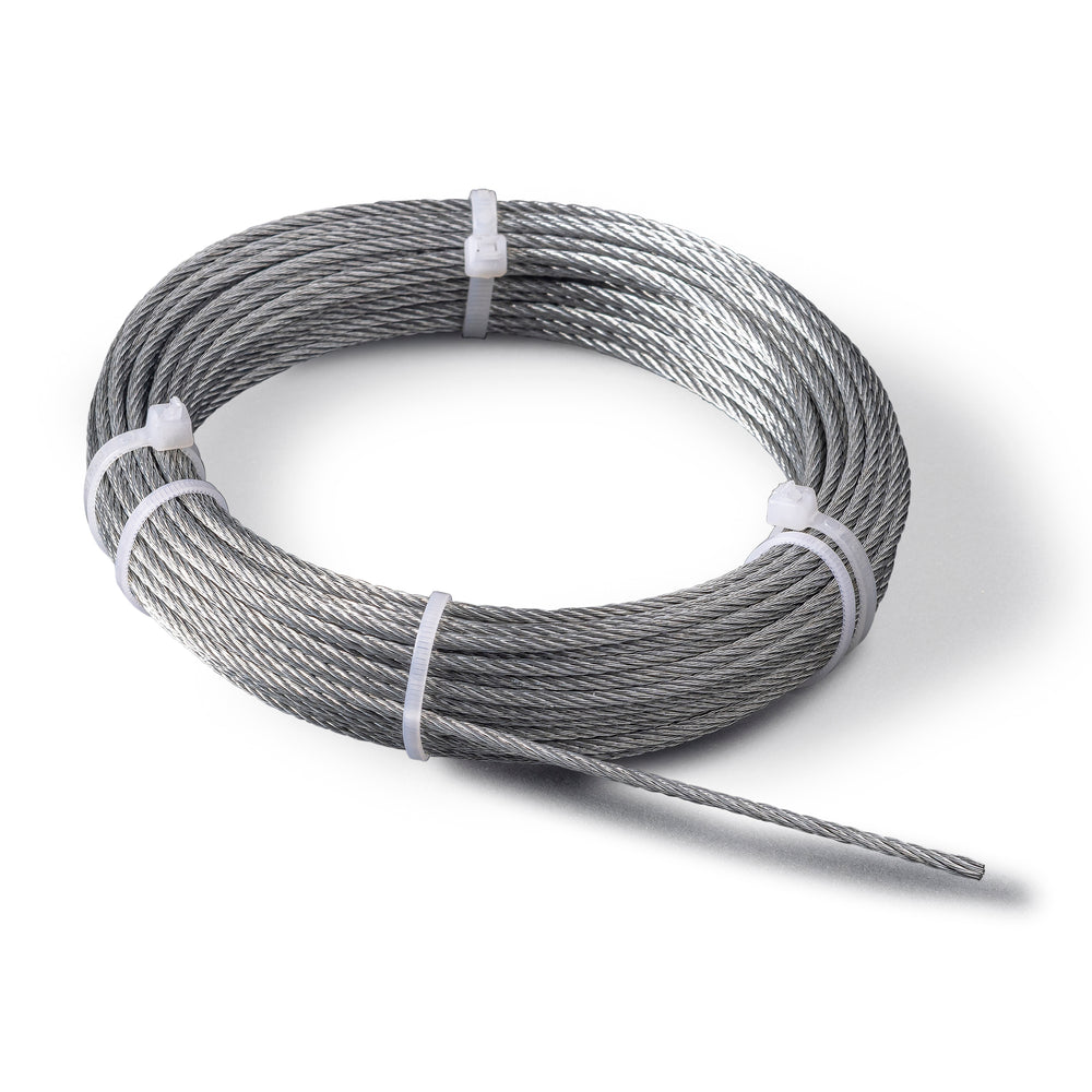 Staalkabel 2,5mm - 15m - gegalvaniseerd