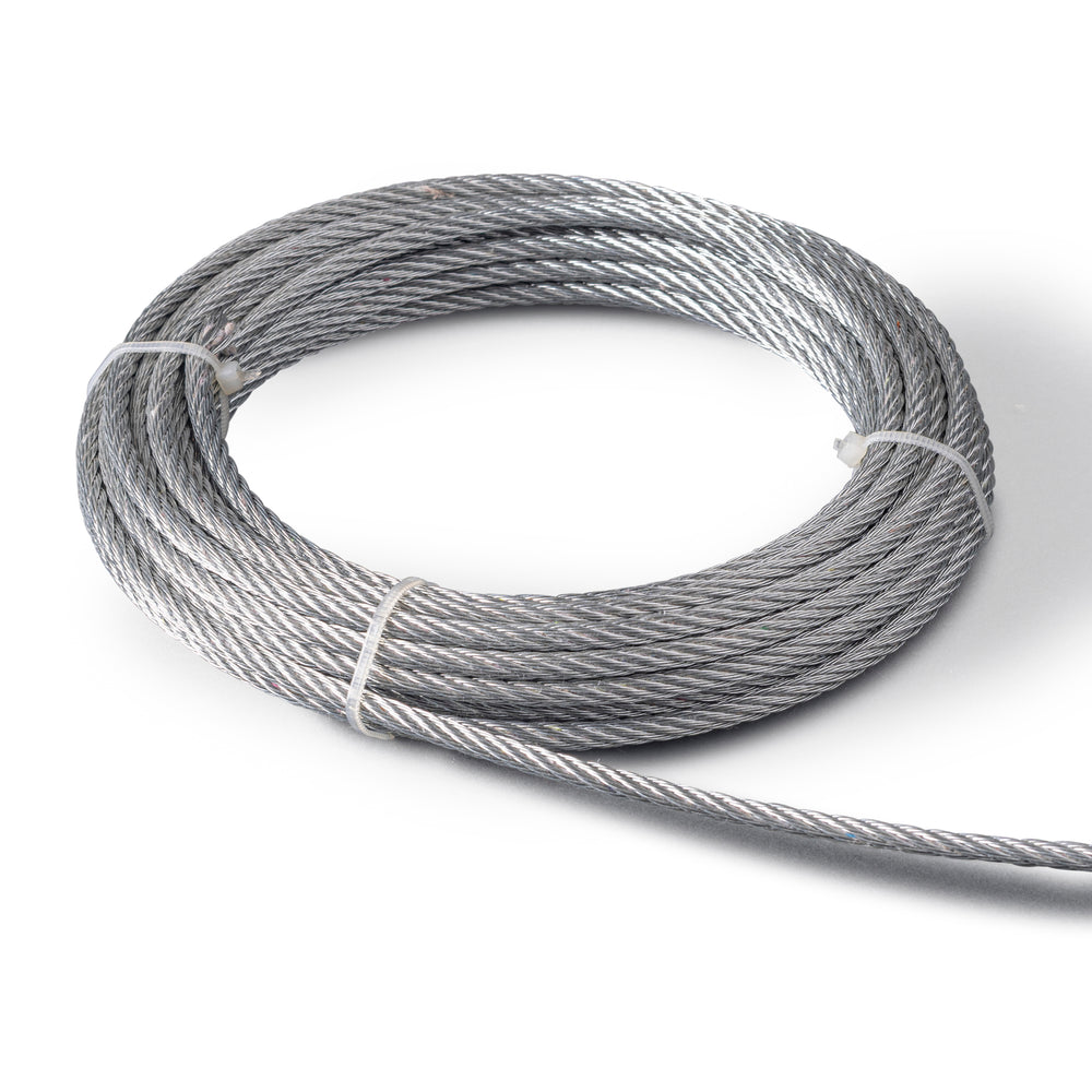 Galvanised steel cable 5mm - 10m