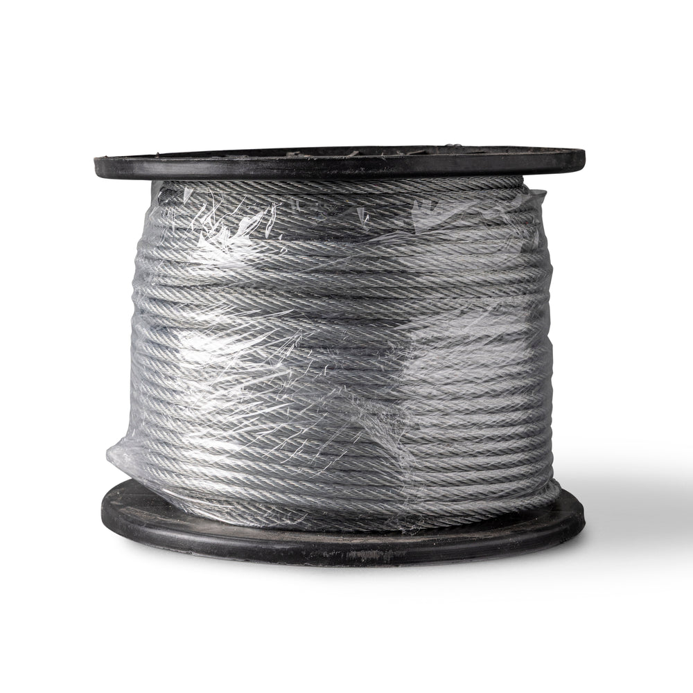 Steel cable 6mm - 100m - galvanised