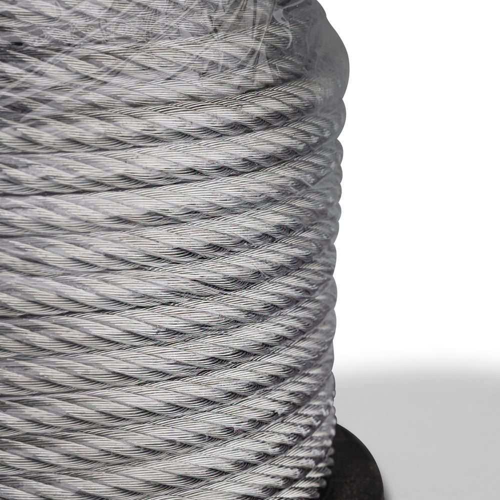 Steel cable 8mm - 50m - galvanised