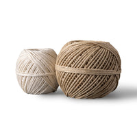 Ficelle de lin 1,5 mm – 65 m – ficelle d'emballage naturelle pour le jardin et le bricolage