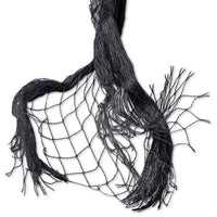 Bird netting 4x10m PE black, 25mm mesh + fixing kit