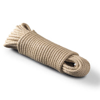 Synthetic flax rope 8 mm – 20m – for swings, garden & decoration – natural look