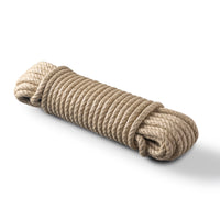 Corde en chanvre synthétique 10 mm – 20 m – pour balançoires, jardin et décoration – aspect naturel