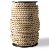 Synthetisch vlastouw 20mm – 100m – voor schommels, tuin & decoratie – natuurlijk uitzicht